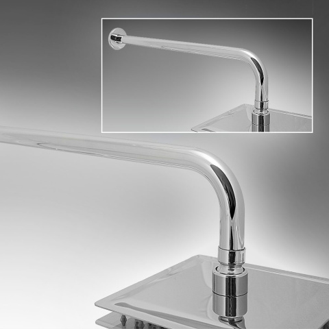 RAMIĘ Do deszczownicy OKRĄGŁE ŚCIENNE 38cm Stal RAMIĘ Do deszczownicy OKRĄGŁE ŚCIENNE 38cm Stal