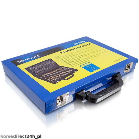 Komplet zestaw wiertel 230 do metalu walizka Komplet zestaw wiertel 230 do metalu walizka