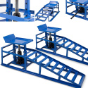 RAMPA Z PODNOŚNIKIEM HYDRAULICZNYM RAMPY 2 x 2000 kg